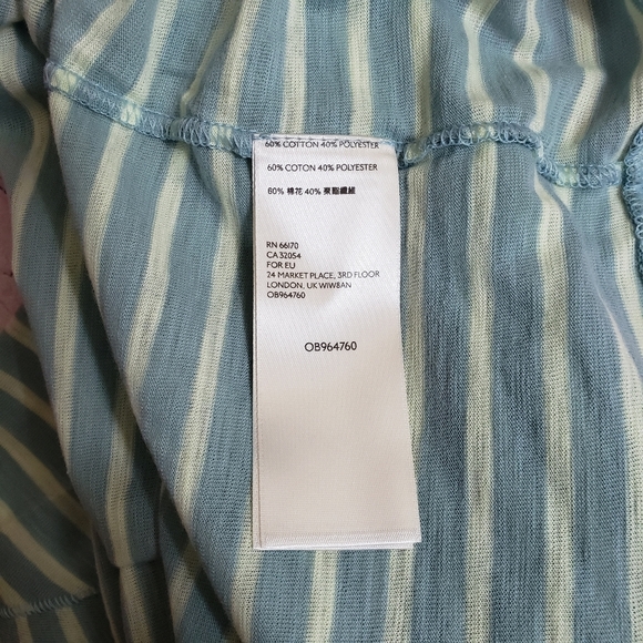 We The Free | Night Sky Stripe Tee in Sage Combo - Picture 12 of 14